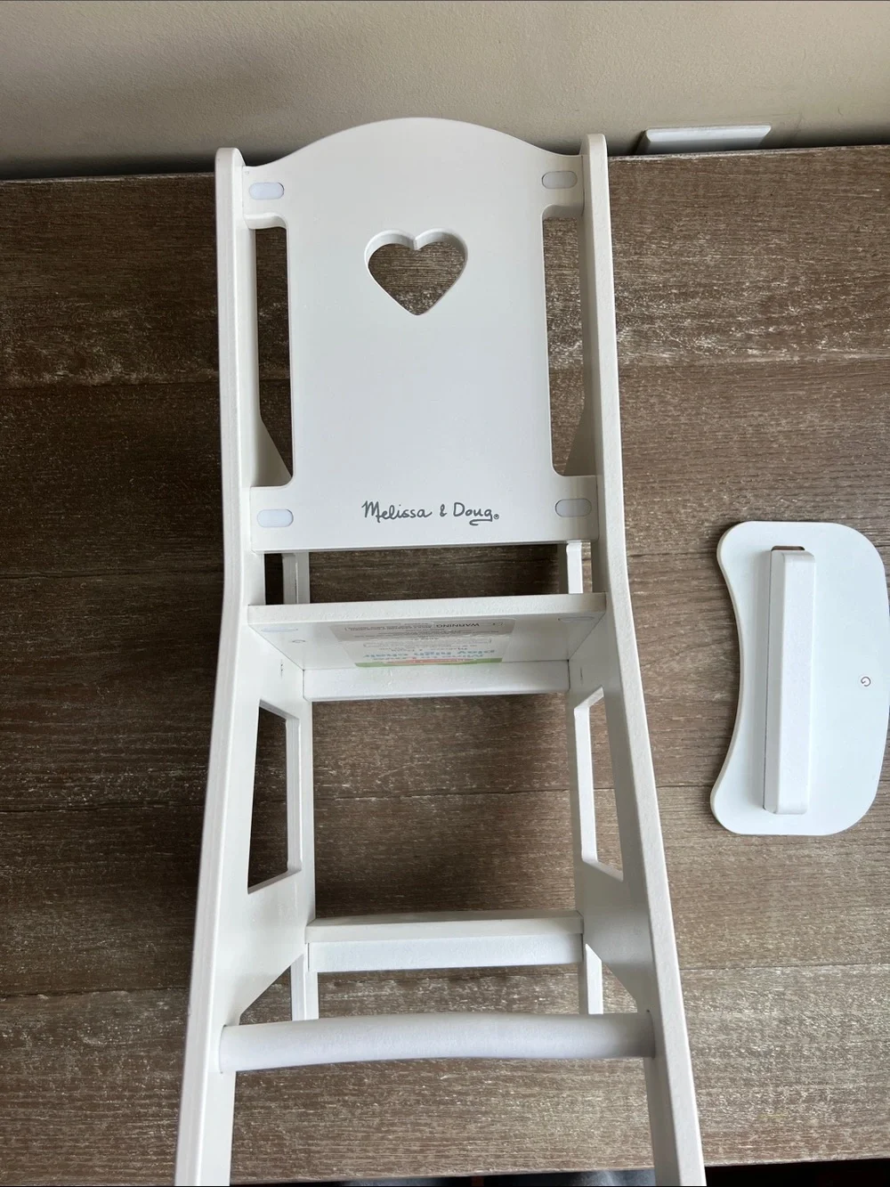 EUC Melissa and Doug Mine to Love Play High Chair